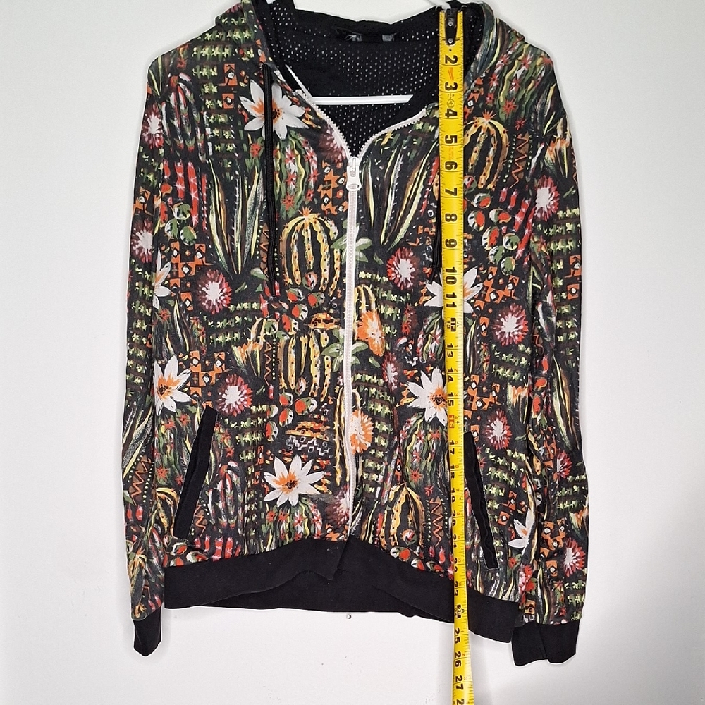 Zara Black Textured Hoodie
